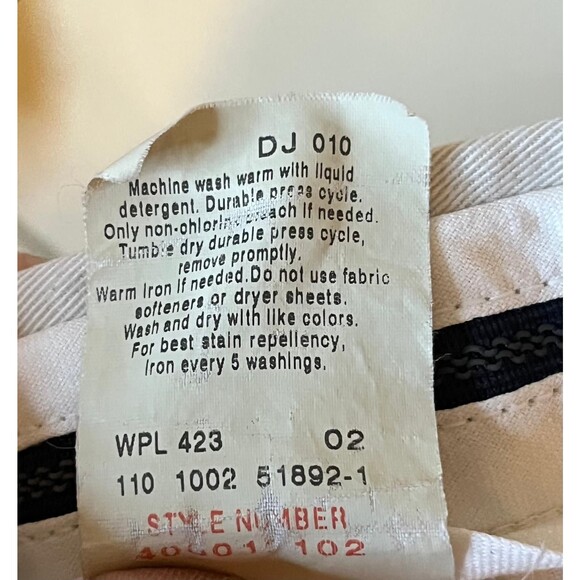 Dockers Khaki Pants Lot 3 Mens 36x30 Classic Relaxed Pleated Flat Front - Picture 8 of 16